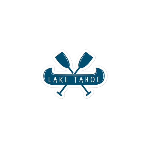 Lake Tahoe Canoe Sticker