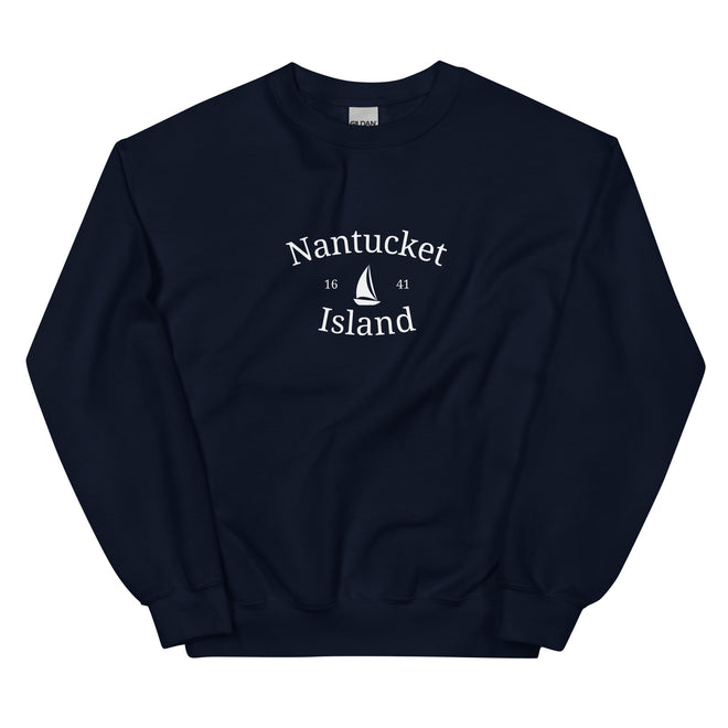Navy Nantucket Island Sweatshirt
